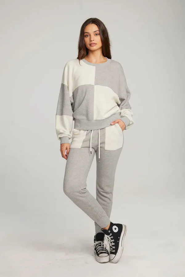 Cheap Marie Heather Grey Pullover Women Loungewear | Tops