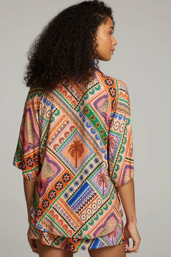 Cheap Marlin Paradise Mystic Button Up Women Loungewear | Tops