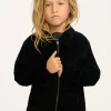 Shop Martin Raven Black Zip Up Corduroy Jacket Kids/BOY Boys