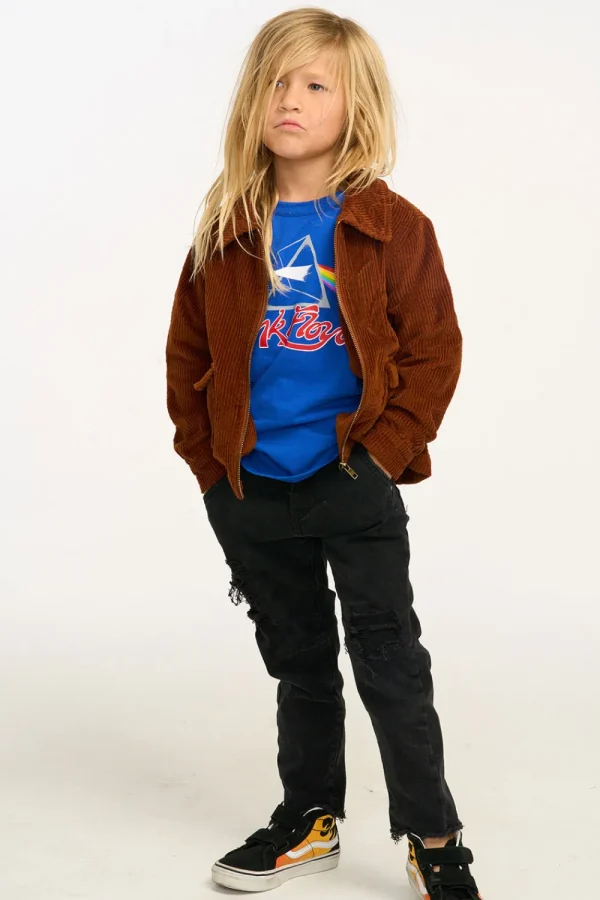 New Martin Walnut Brown Zip Up Corduroy Jacket Kids/BOY Boys
