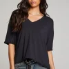 Best Sale Mason Licorice V Neck Women Loungewear | Tops