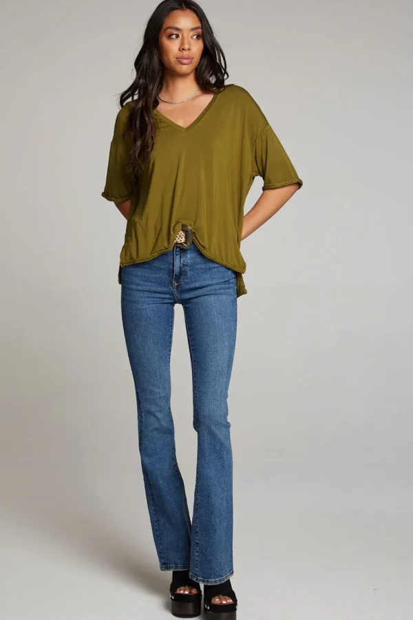 Cheap Mason Sphagnum V Neck Women Loungewear | Tops