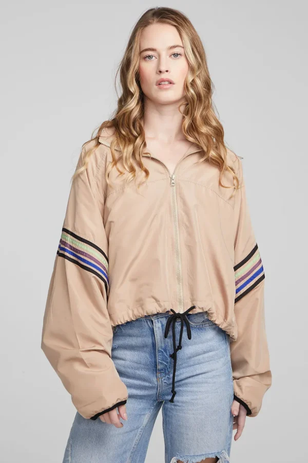 Hot McCartney Cappuccino Zip Up Women Outerwear | Loungewear