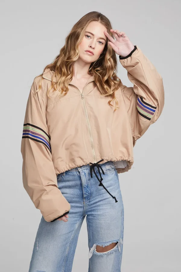 Hot McCartney Cappuccino Zip Up Women Outerwear | Loungewear