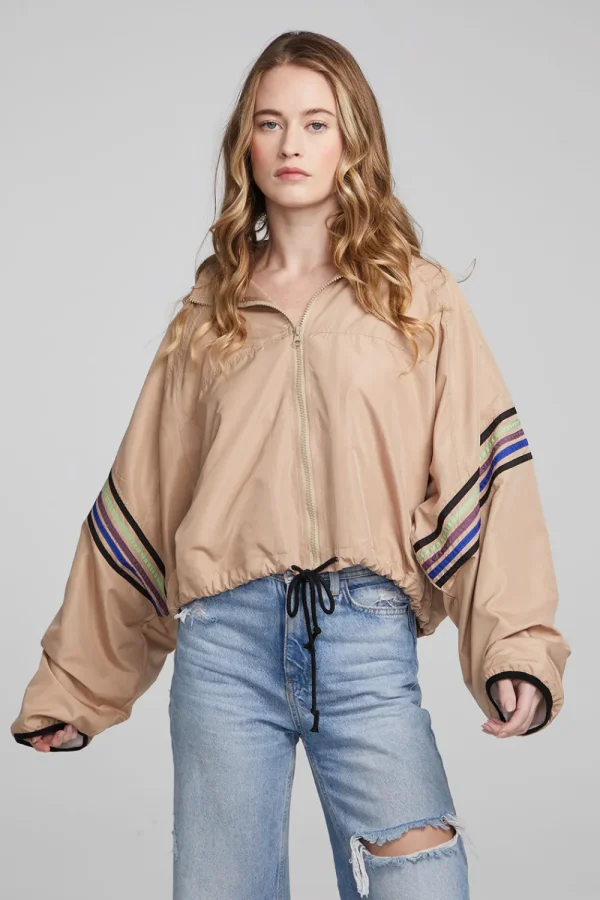 Hot McCartney Cappuccino Zip Up Women Outerwear | Loungewear