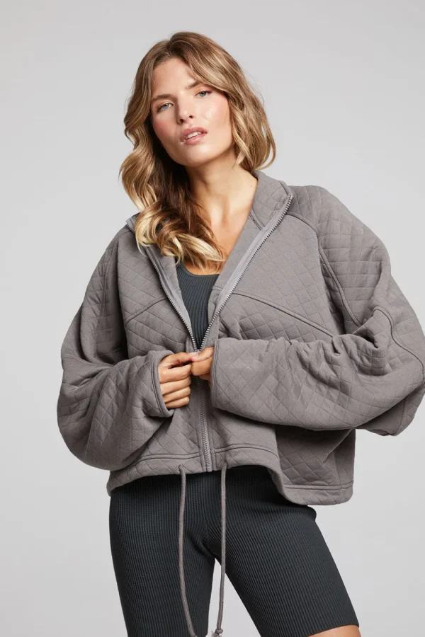 Flash Sale Mccartneyy Foggy City Zip Up Women Outerwear | Loungewear