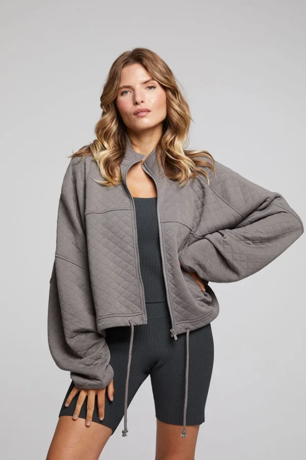 Flash Sale Mccartneyy Foggy City Zip Up Women Outerwear | Loungewear