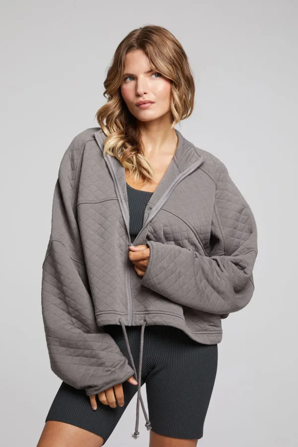 Flash Sale Mccartneyy Foggy City Zip Up Women Outerwear | Loungewear