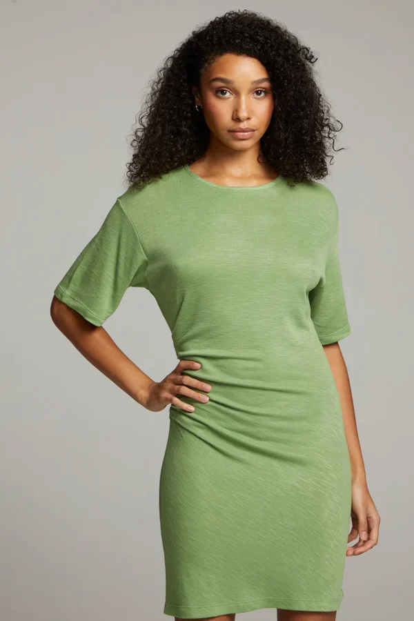 Sale Memory Piquant Green Mini Dress Women Loungewear | Dresses