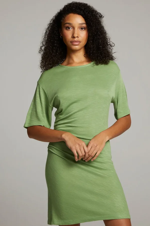 Sale Memory Piquant Green Mini Dress Women Loungewear | Dresses