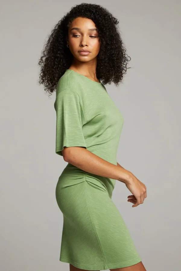 Sale Memory Piquant Green Mini Dress Women Loungewear | Dresses