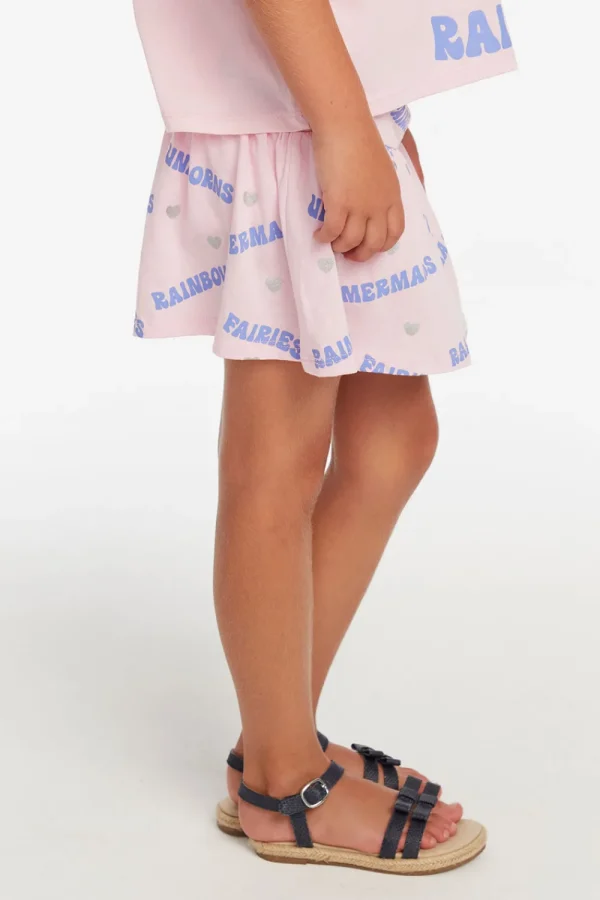 Store Mermaid & Friends Peplum Girls Skort Kids Girls