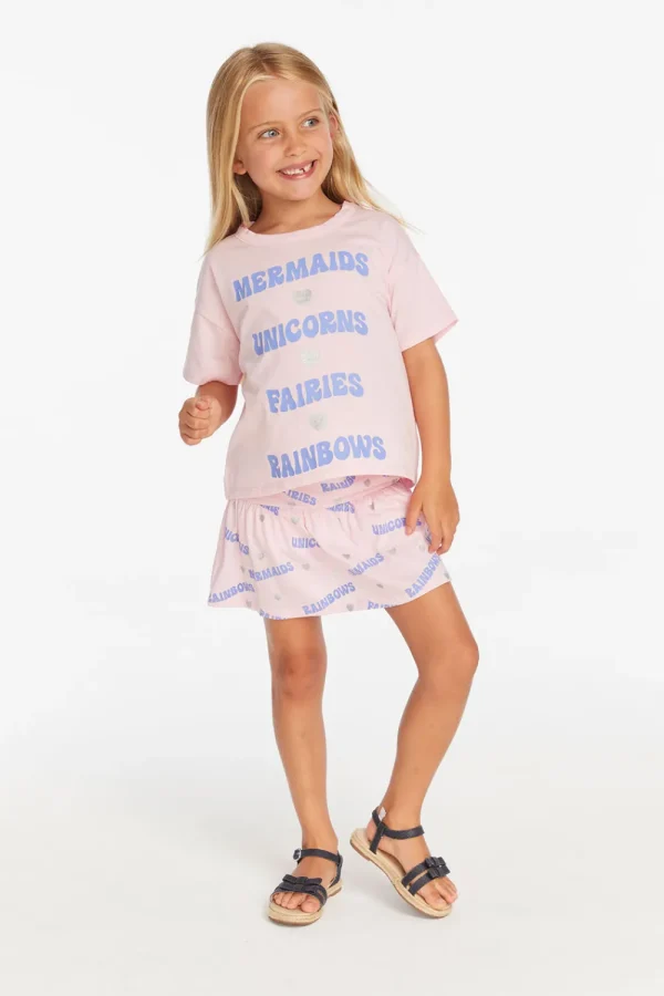 Store Mermaid & Friends Peplum Girls Skort Kids Girls