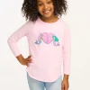 Clearance Mermaid Bestie Long Sleeve Tee Kids Girls