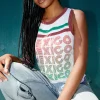 Sale Mexico Tank Women Graphics | Tops