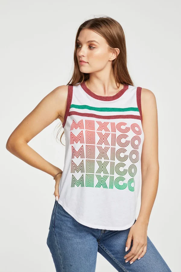 Sale Mexico Tank Women Graphics | Tops