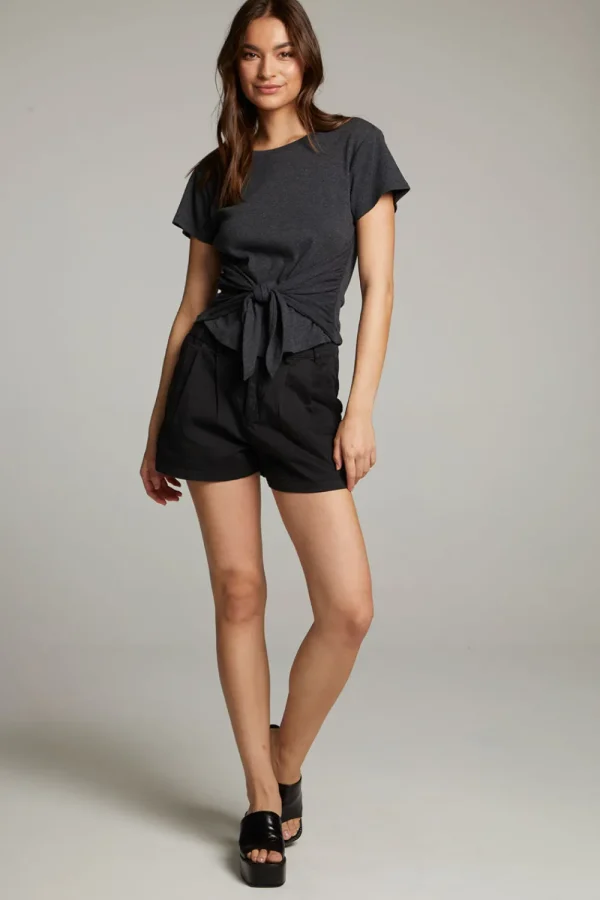 Discount Mia Black Top Women Loungewear | Tops