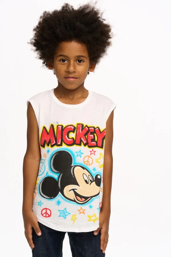 Outlet Mickey Mouse - Airbrush Mickey Caleb Tank Kids/BOY Boys