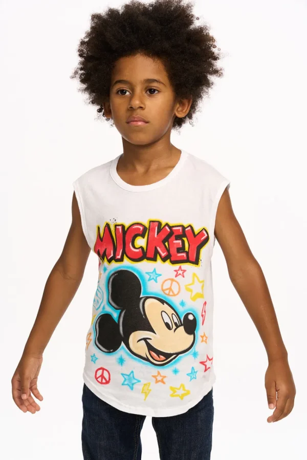 Outlet Mickey Mouse - Airbrush Mickey Caleb Tank Kids/BOY Boys