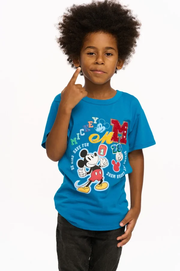 Shop Mickey Mouse - Varsity Mickey Tee Kids/BOY Boys