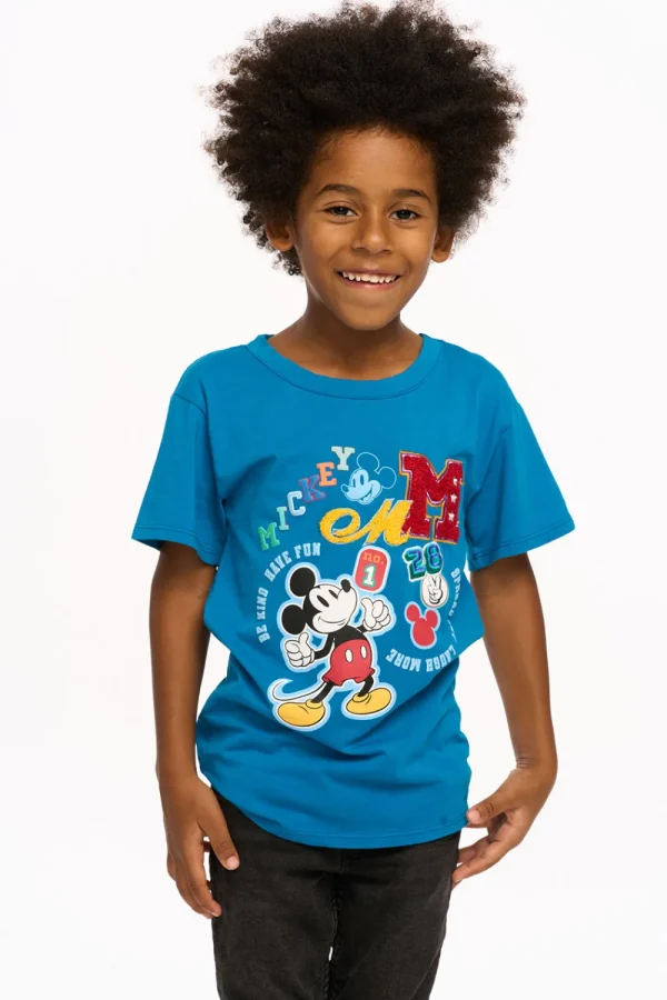 Shop Mickey Mouse - Varsity Mickey Tee Kids/BOY Boys