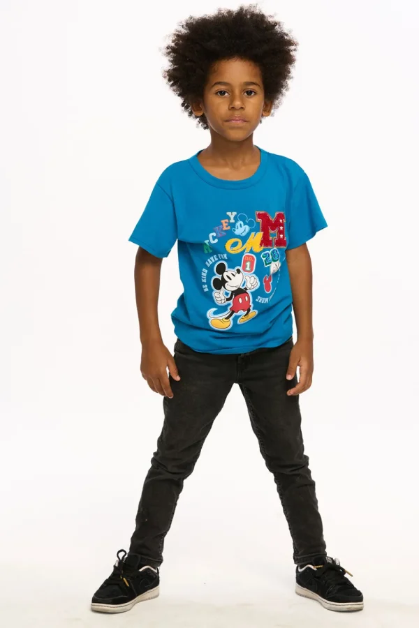 Shop Mickey Mouse - Varsity Mickey Tee Kids/BOY Boys