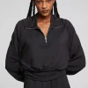 New Midnight Licorice Half Zip Women Loungewear | Tops