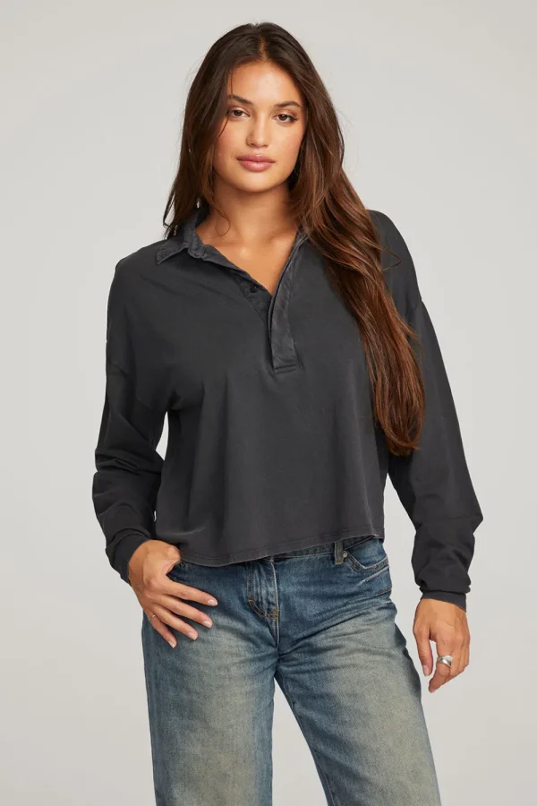 Best Miles Licorice Long Sleeve Women Loungewear | Tops