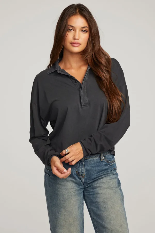 Best Miles Licorice Long Sleeve Women Loungewear | Tops