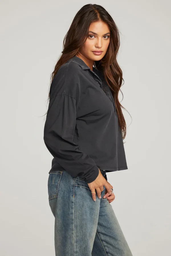 Best Miles Licorice Long Sleeve Women Loungewear | Tops