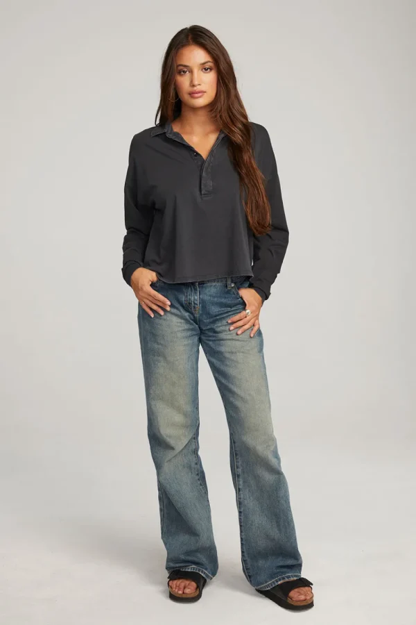 Best Miles Licorice Long Sleeve Women Loungewear | Tops