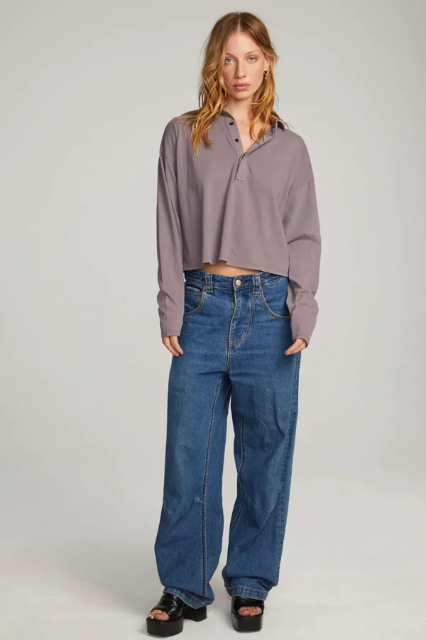 Best Miles Purple Sage Long Sleeve Women Loungewear | Tops