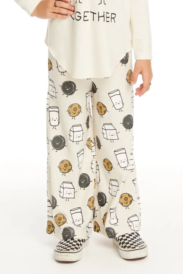 Outlet Milk And Cookies Pants Kids Girls
