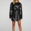 Store Mini Dress With Wide Sleeves Women Dresses