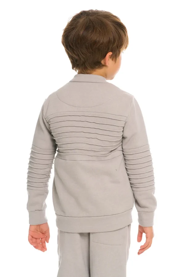 Store Mock Neck Moto Zip Jacket Kids/BOY Boys