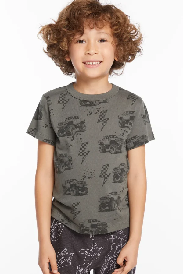 Shop Monster Trucks Kids Tee Kids/BOY Boys