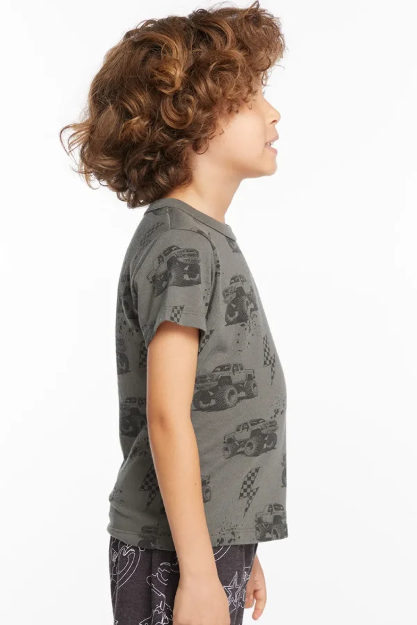 Shop Monster Trucks Kids Tee Kids/BOY Boys