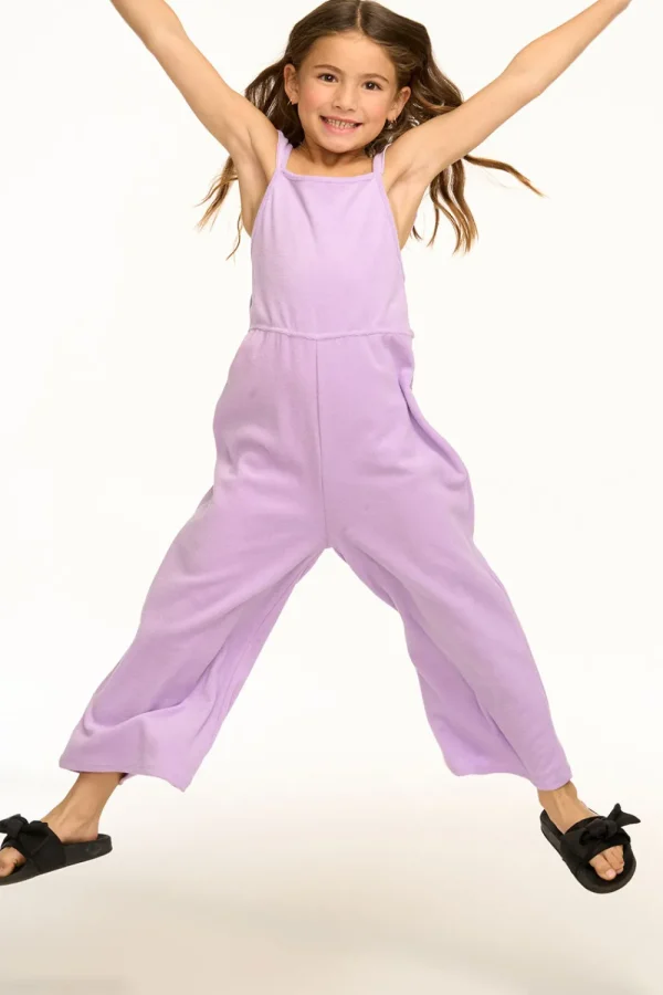 Store Monterey Digital Lavender Jumpsuit Kids Girls
