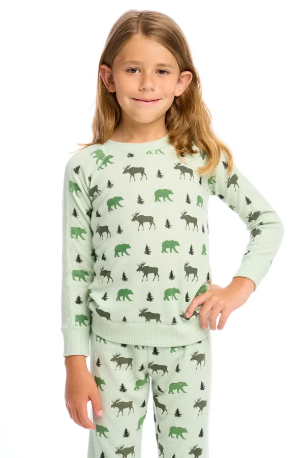 Fashion Moose Pullover Kids/BOY Boys