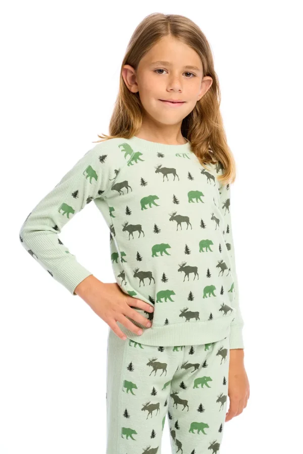 Fashion Moose Pullover Kids/BOY Boys