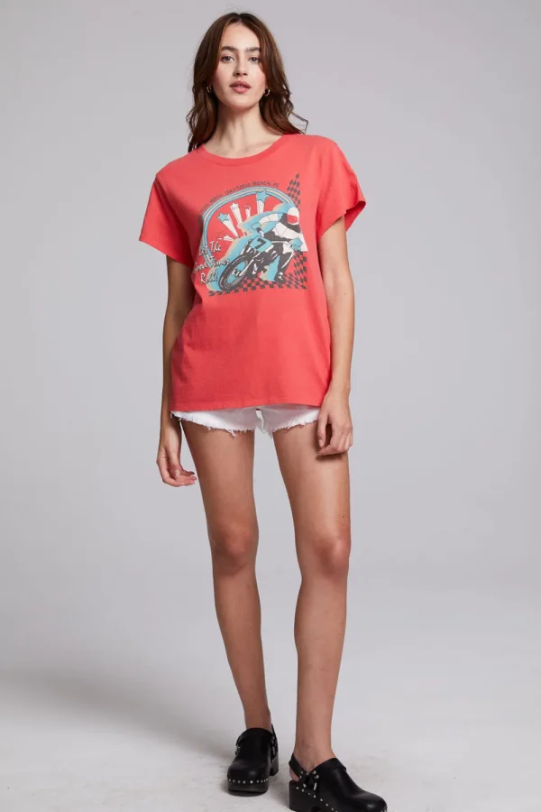 Clearance Motorcycle Week Tee Women Loungewear | Graphics