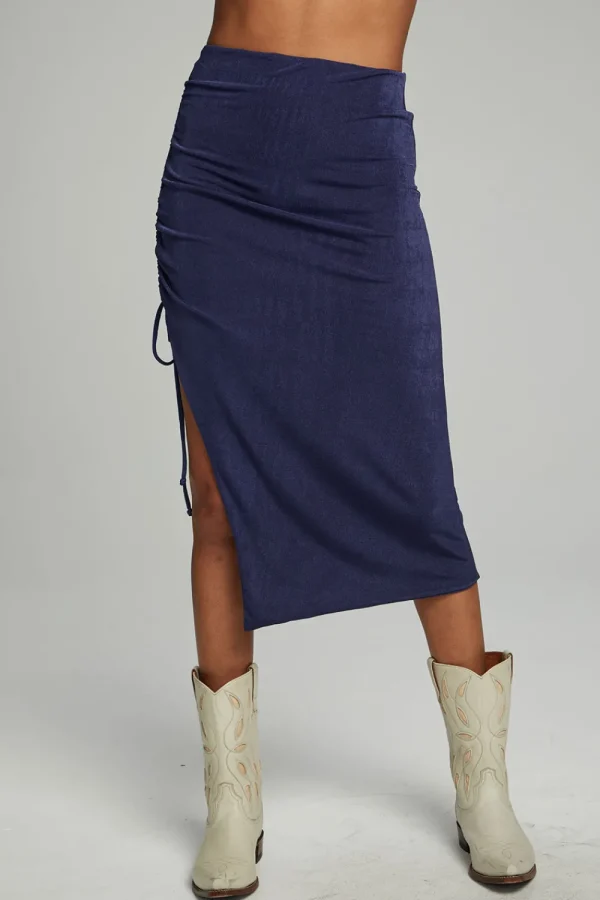 Best Sale Mullen Midi Skirt - Dark Denim Women Loungewear | Bottoms