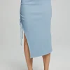 Flash Sale Mullen Midi Skirt - Faded Denim Women Loungewear | Bottoms