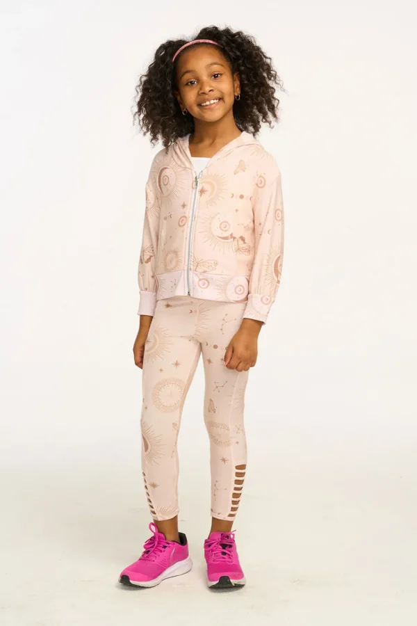 Outlet Mystical Sky Cozy Knit Zip Up Hoodie Kids Girls