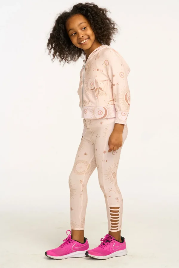 Outlet Mystical Sky Cozy Knit Zip Up Hoodie Kids Girls