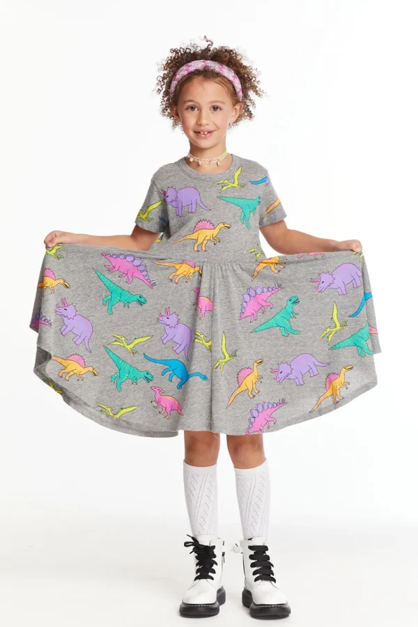 Clearance Neon Dinos Kids Girls