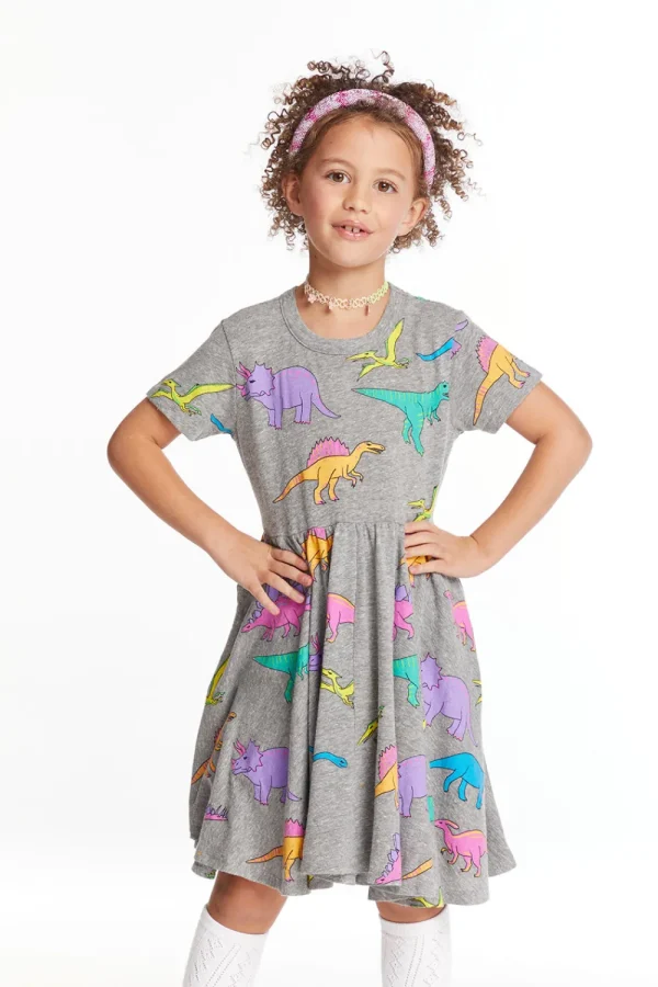 Clearance Neon Dinos Kids Girls