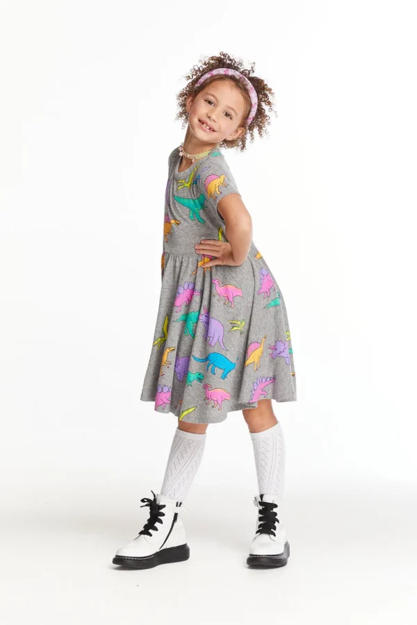 Clearance Neon Dinos Kids Girls