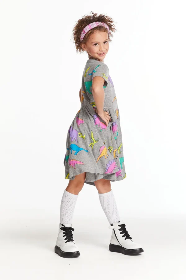 Clearance Neon Dinos Kids Girls