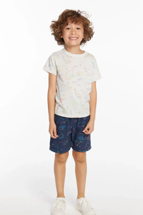 Outlet Neon Dinos Boys Shorts Kids/BOY Boys